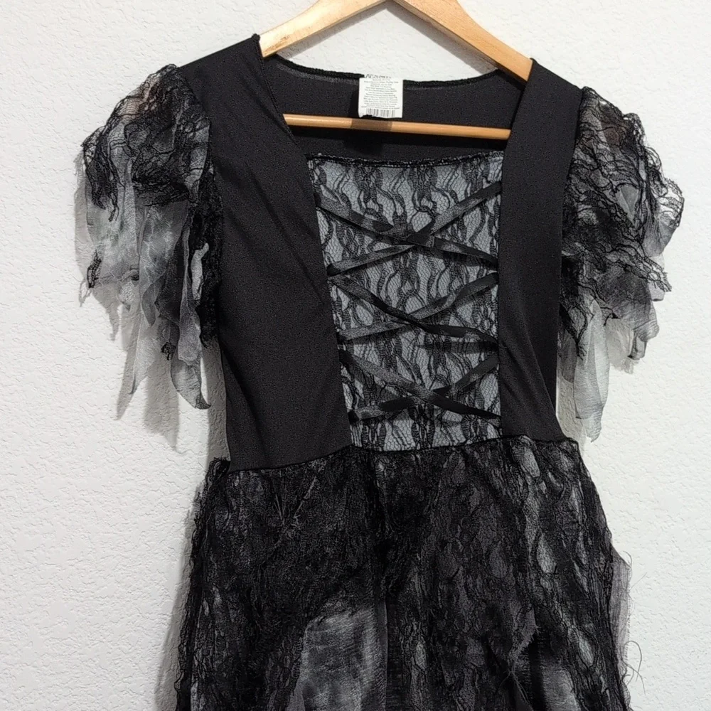 Witch Costume Girls Size Large Spooky Dress‎ Halloween